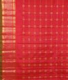 Dark Blue Gadwal Silk Saree T2779083