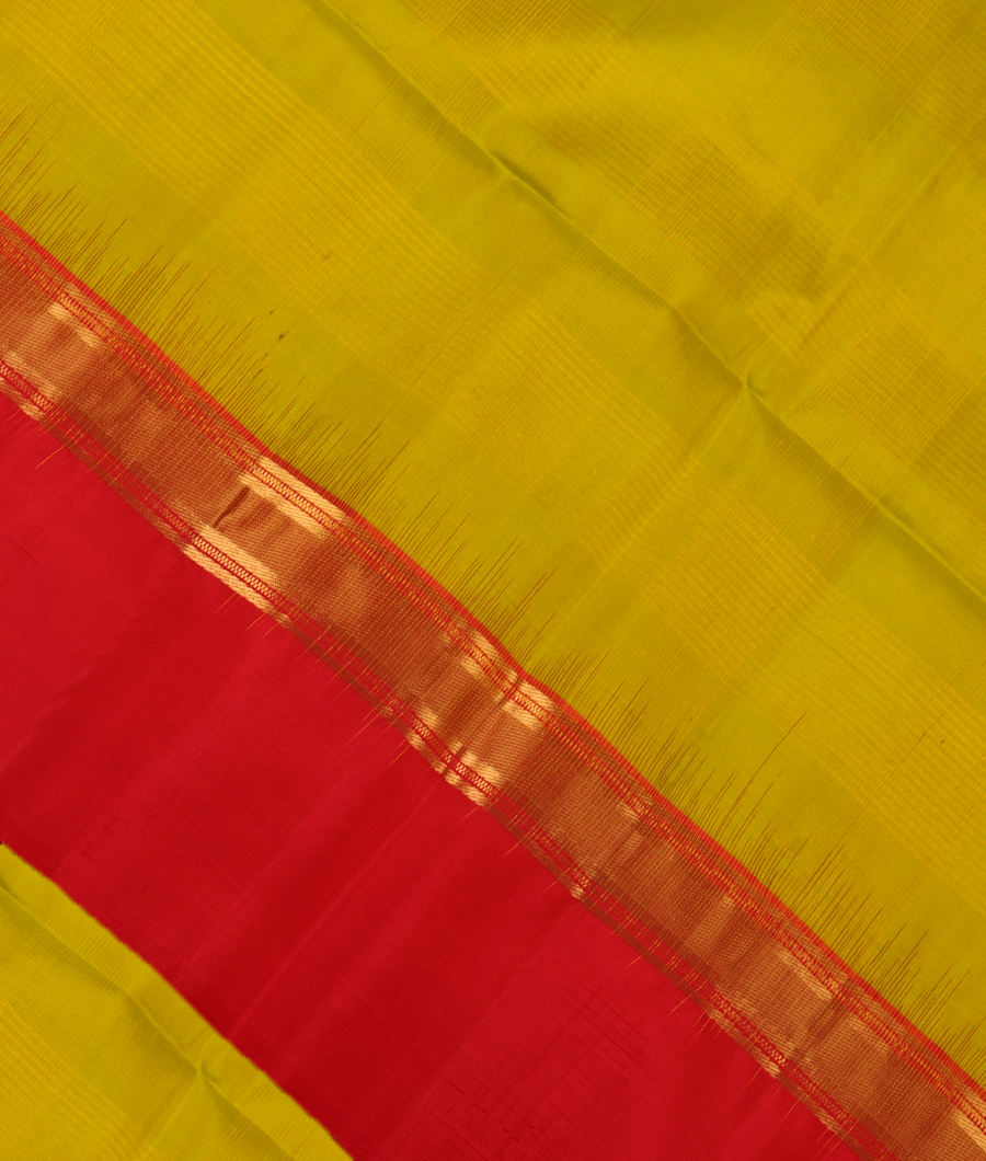 Yellowish Green Soft Silk Saree T289463-image