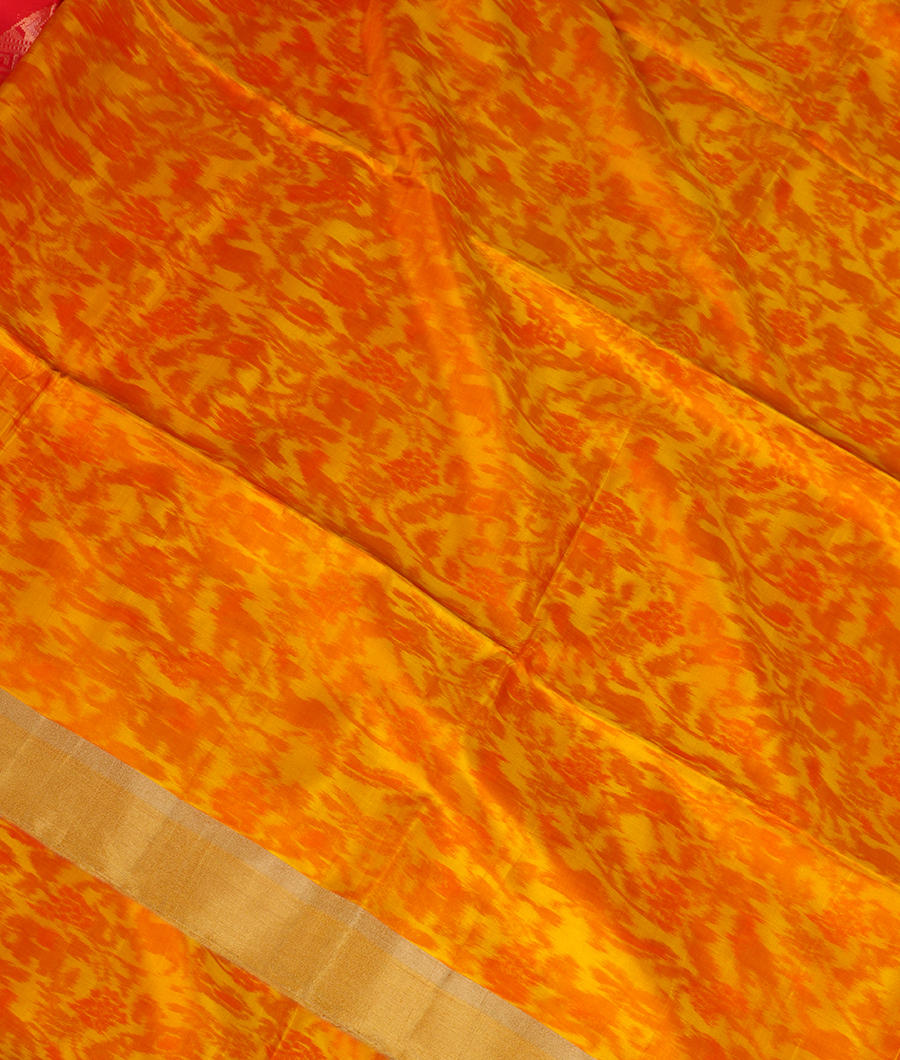 Yellow Soft Silk Saree T292715-image