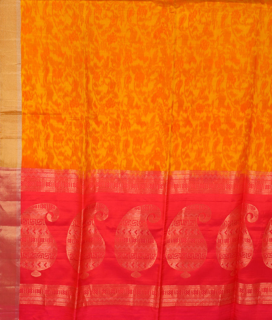 Yellow Soft Silk Saree T2927154