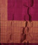 Purple Handwoven Kanjivaram Silk Saree T2925444