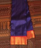 Violet Handwoven Kanjivaram Silk Saree T2390601