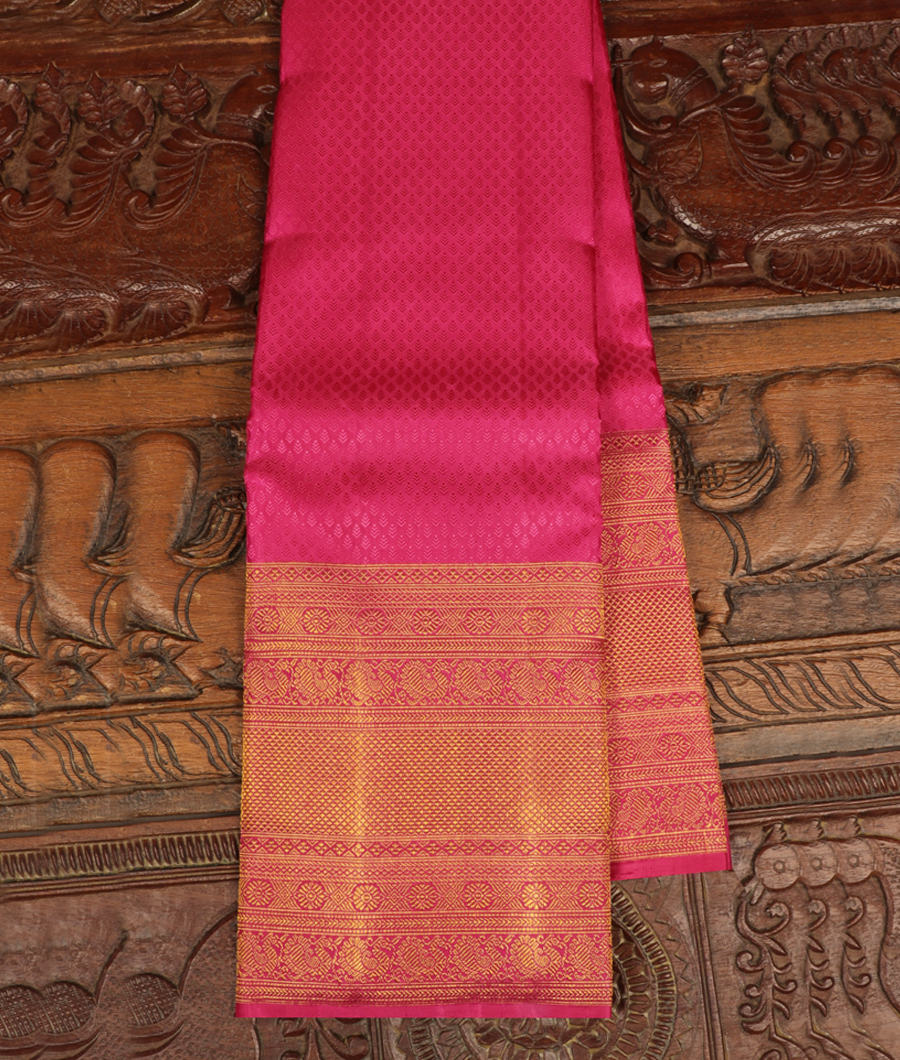 Pink Handwoven Kanjivaram Silk Saree T266456-image
