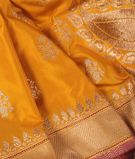 Yellow Banaras Silk Saree T2777831