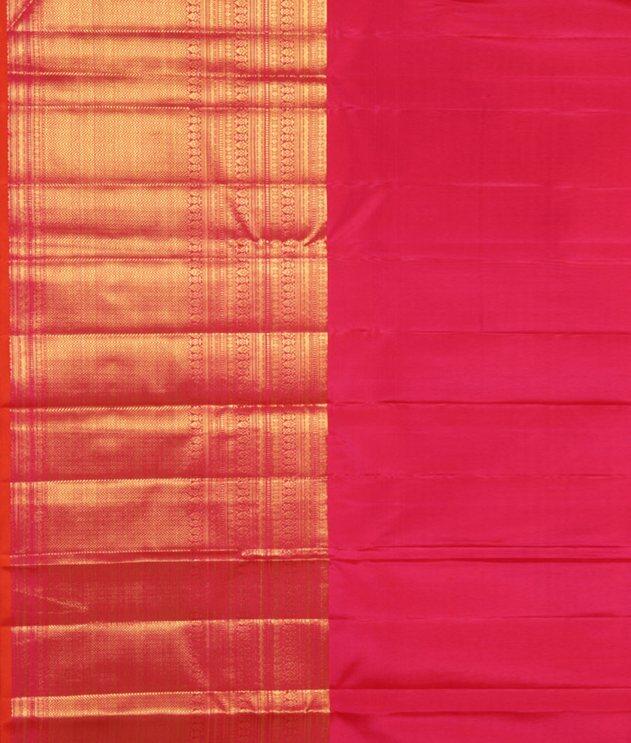Magenta Handwoven Kanjivaram Silk Saree T2907523