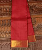Maroon Handwoven Kanjivaram Silk Saree T2299271