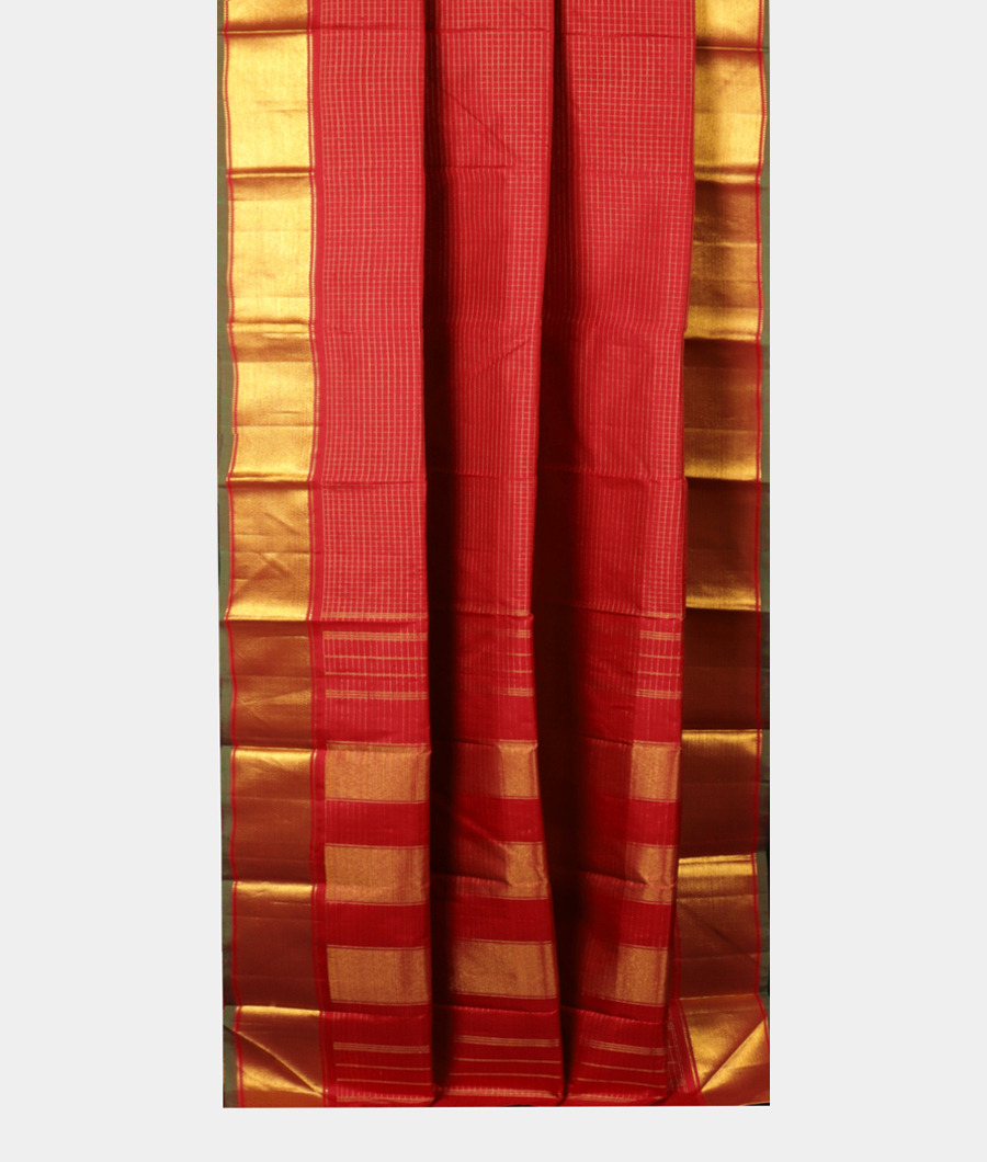 Maroon Handwoven Kanjivaram Silk Saree T2299272
