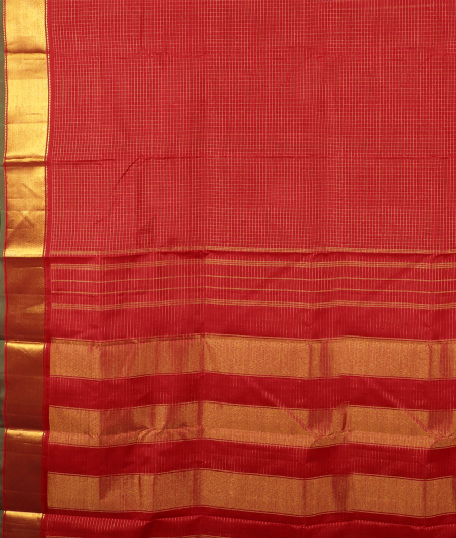 Maroon Handwoven Kanjivaram Silk Saree T2299274