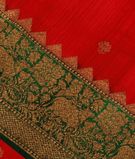 Red Banaras Tussar Saree T2872111