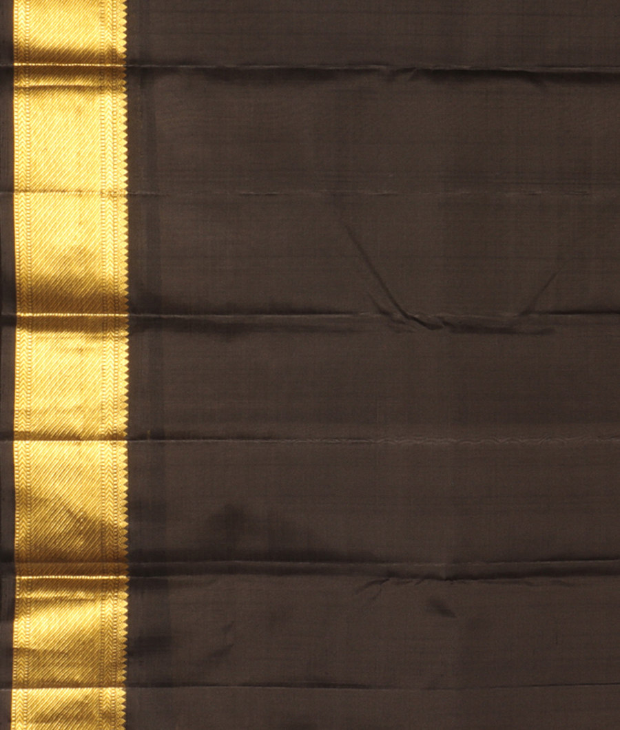 Cream Handwoven Kanjivaram Silk Saree T2299953