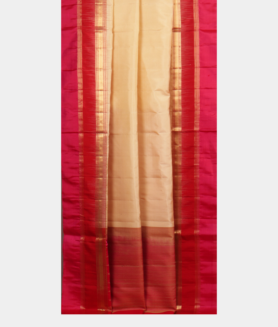 Beige Soft Silk Saree T2156322