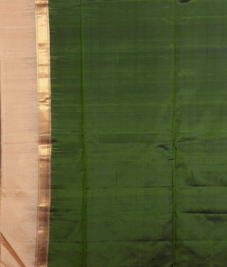 Green Soft Silk Saree T2156373