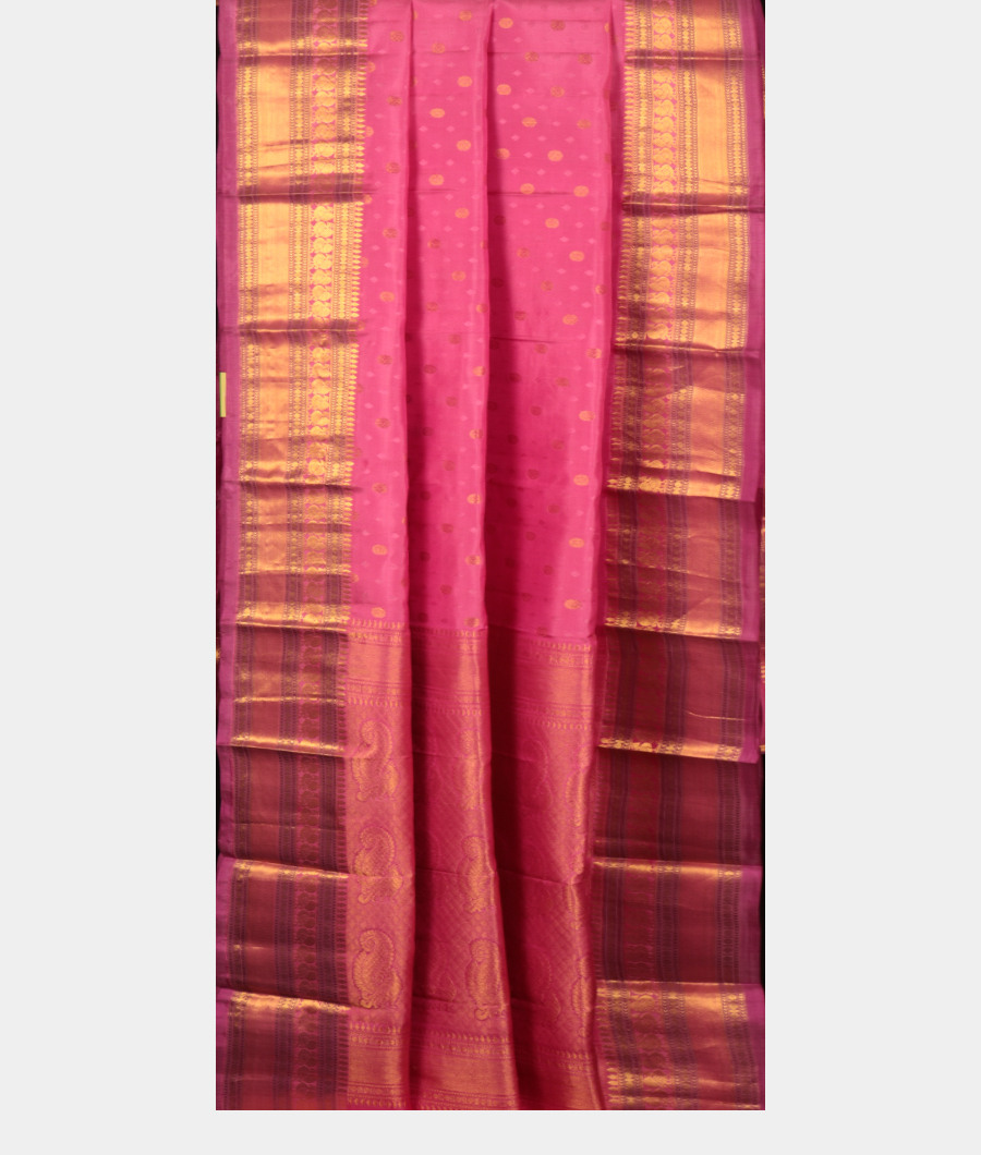 Pink Soft Silk Saree T2078862
