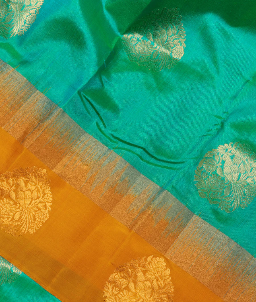 Green Soft Silk Saree T294705-image