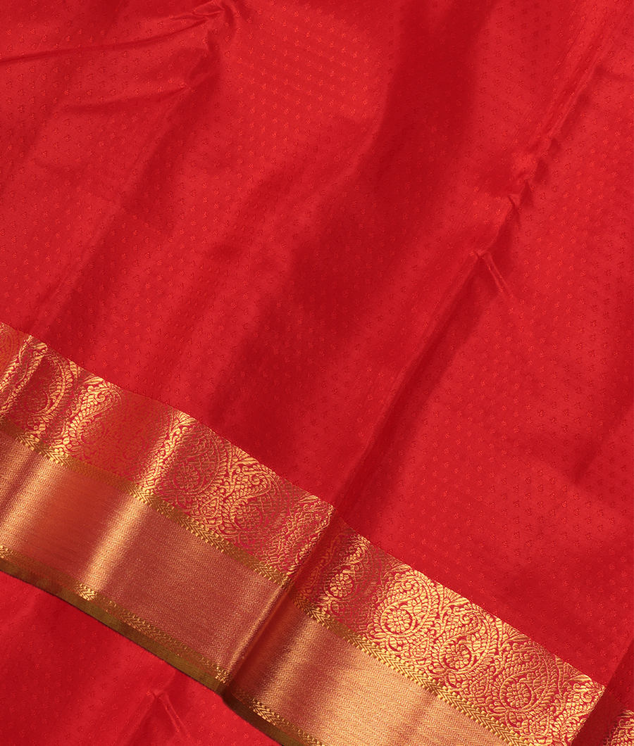 Red Soft Silk Saree T241505-image