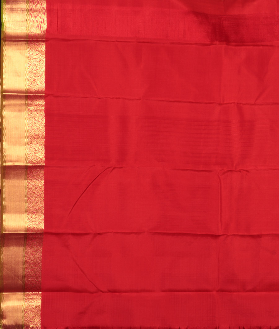 Red Soft Silk Saree T2415053