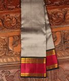 Grey Handwoven Kanjivaram Silk Saree T2712151