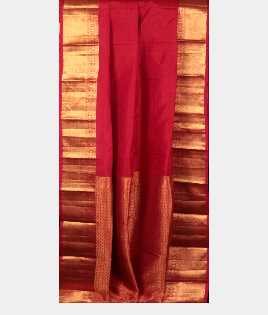 Pinkish Red Soft Silk Saree T2895412