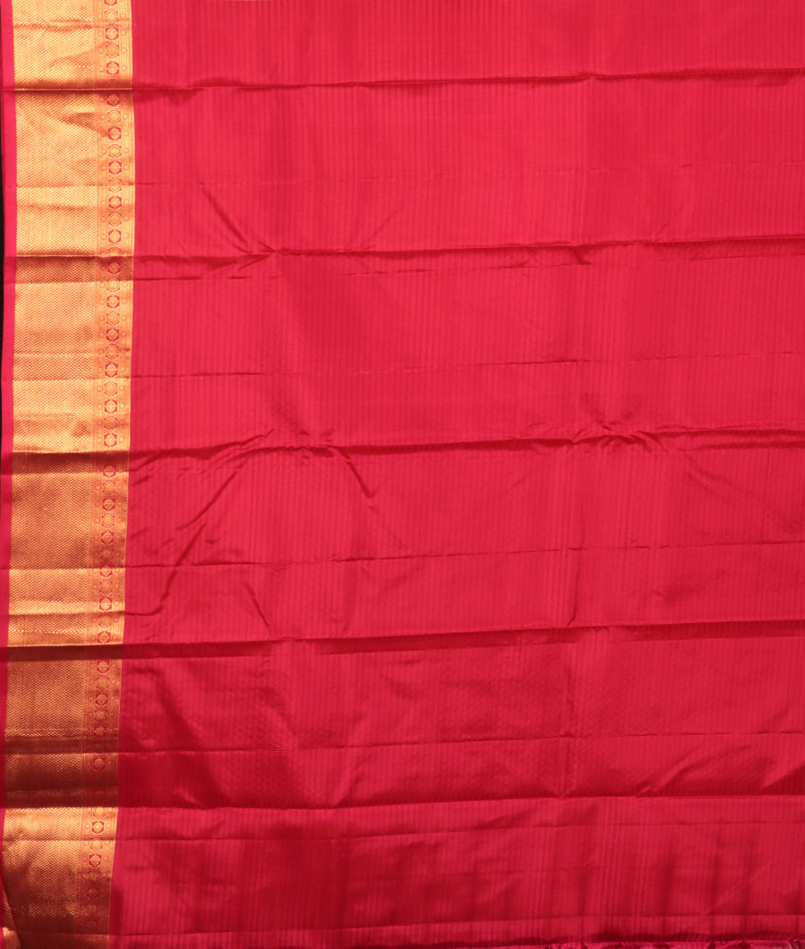 Pinkish Red Soft Silk Saree T2895413