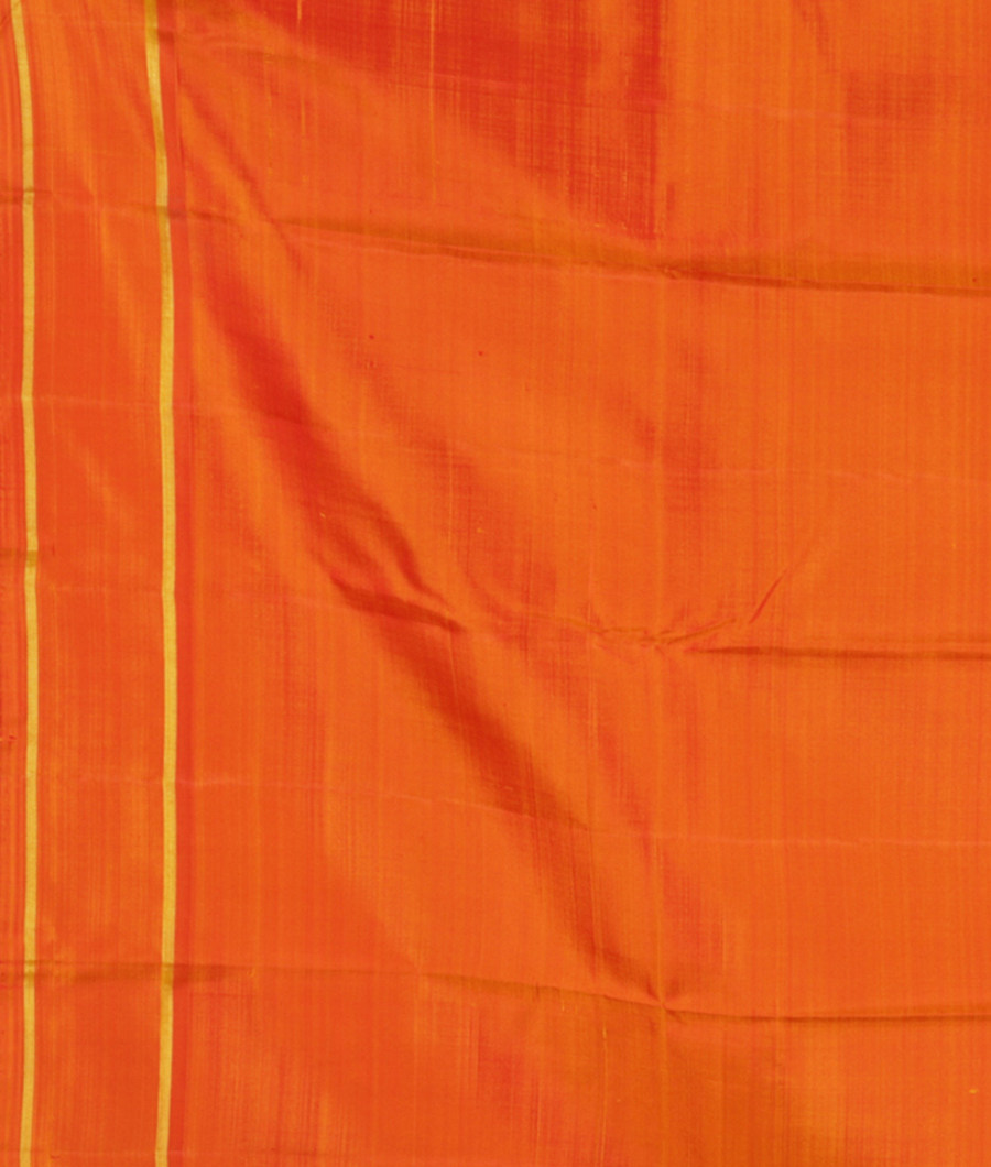 Yellow Handwoven Kanjivaram Silk Saree T1212353