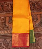 Yellow Handwoven Kanjivaram Silk Saree T2796441