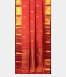 Pinkish Orange Handwoven Kanjivaram Silk Saree T2917872