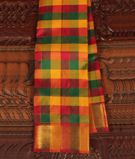 Multicolour Handwoven Kanjivaram Silk Saree T2606001
