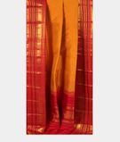Yellow Handwoven Kanjivaram Silk Saree T2725492