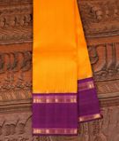 Yellow Handwoven Kanjivaram Silk Saree T2596521