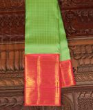Green Handwoven Kanjivaram Silk Saree T2770811