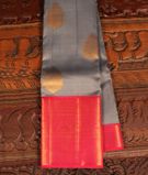 Grey Handwoven Kanjivaram Silk Saree T2882471
