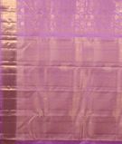 Lavender Handwoven Kanjivaram Silk Saree T2689374