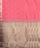 Pink Handwoven Kanjivaram Silk Saree T2883094