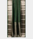 Dark Green Handwoven Kanjivaram Silk Saree T2753622