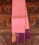 Pink Handwoven Kanjivaram Silk Saree T2737831