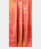 Peach Pink Handwoven Kanjivaram Silk Saree T2395192