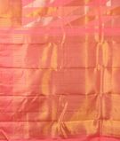 Peach Pink Handwoven Kanjivaram Silk Saree T2395194