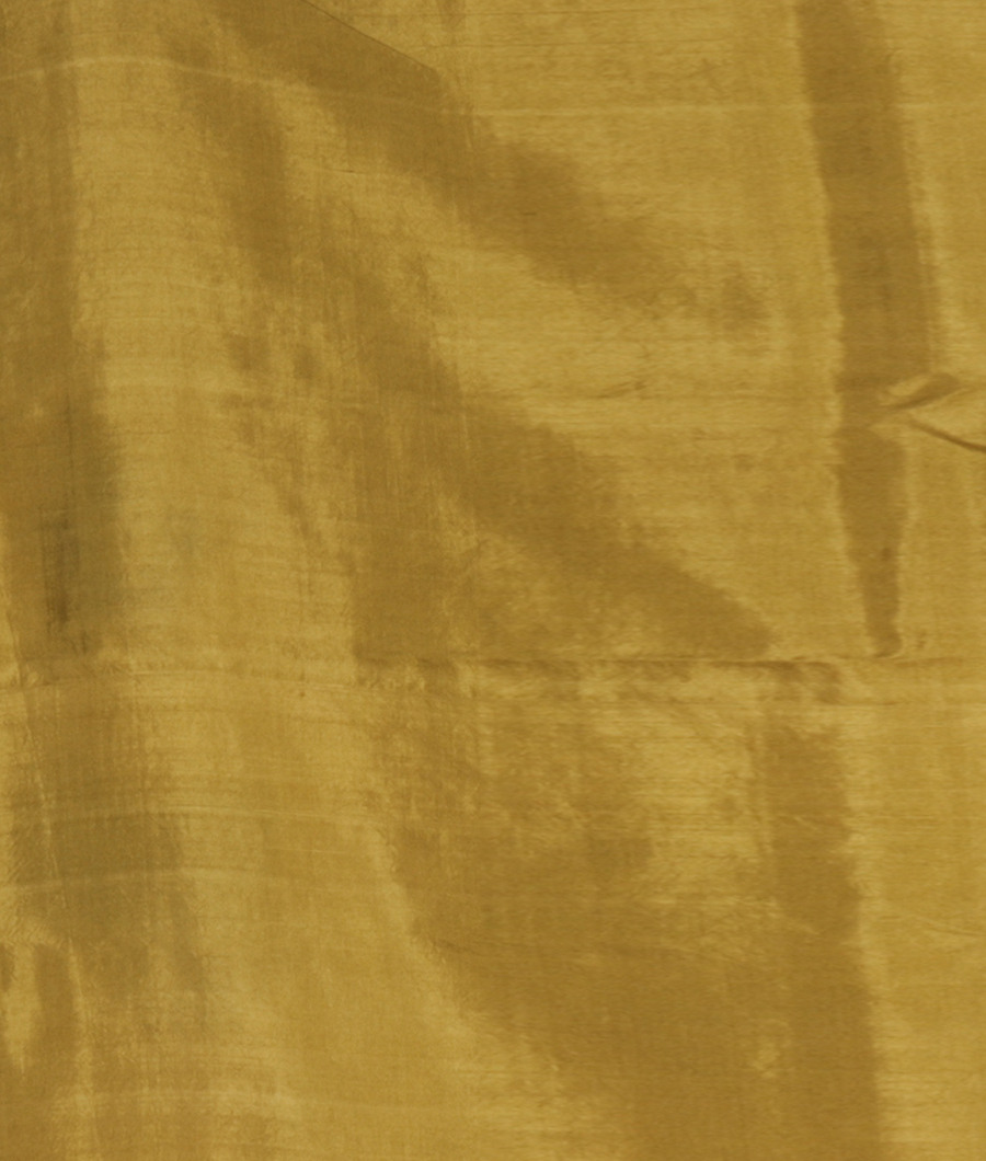 Off White Printed Silk Saree T2894343