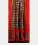 Black Soft Tussar Printed Saree T2581932