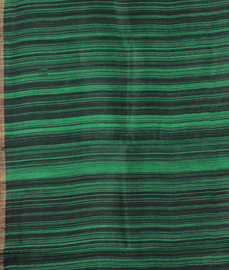 Dark Grey Soft Tussar Printed Saree T2581703