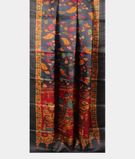 Blue Tussar Printed Saree T2839342