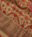Grey Tussar Printed Saree T2684401