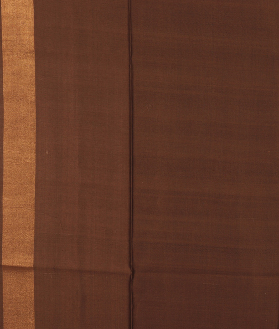 Grey Tussar Printed Saree T2899173