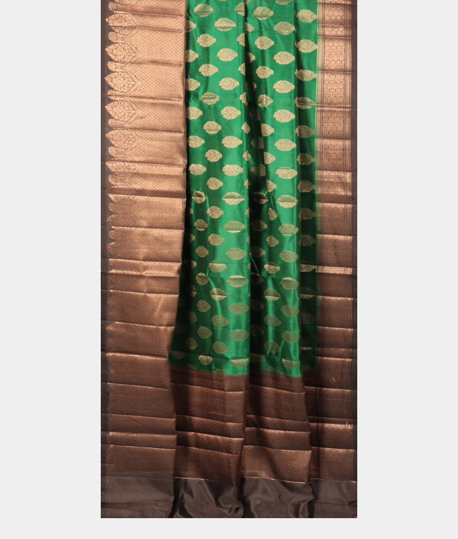 Green Chaniya Silk Saree T2931912