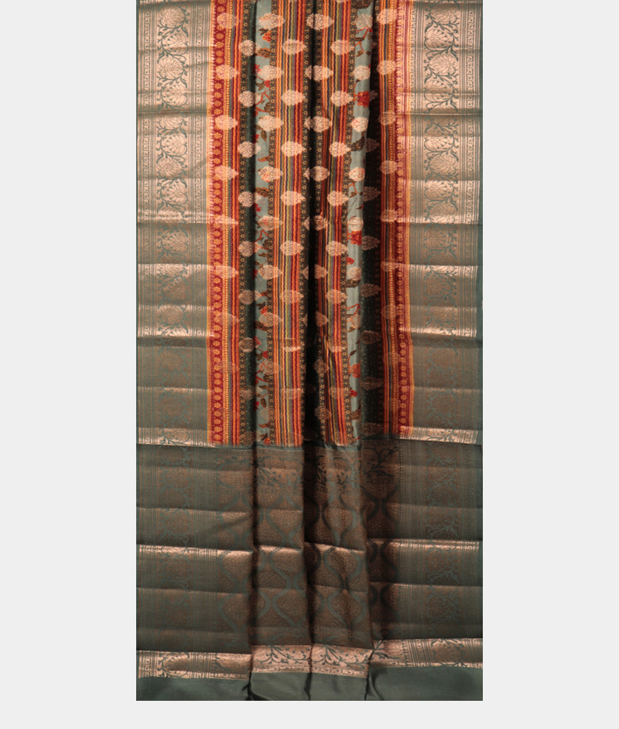 Multicolour Chaniya Silk Saree T2930742