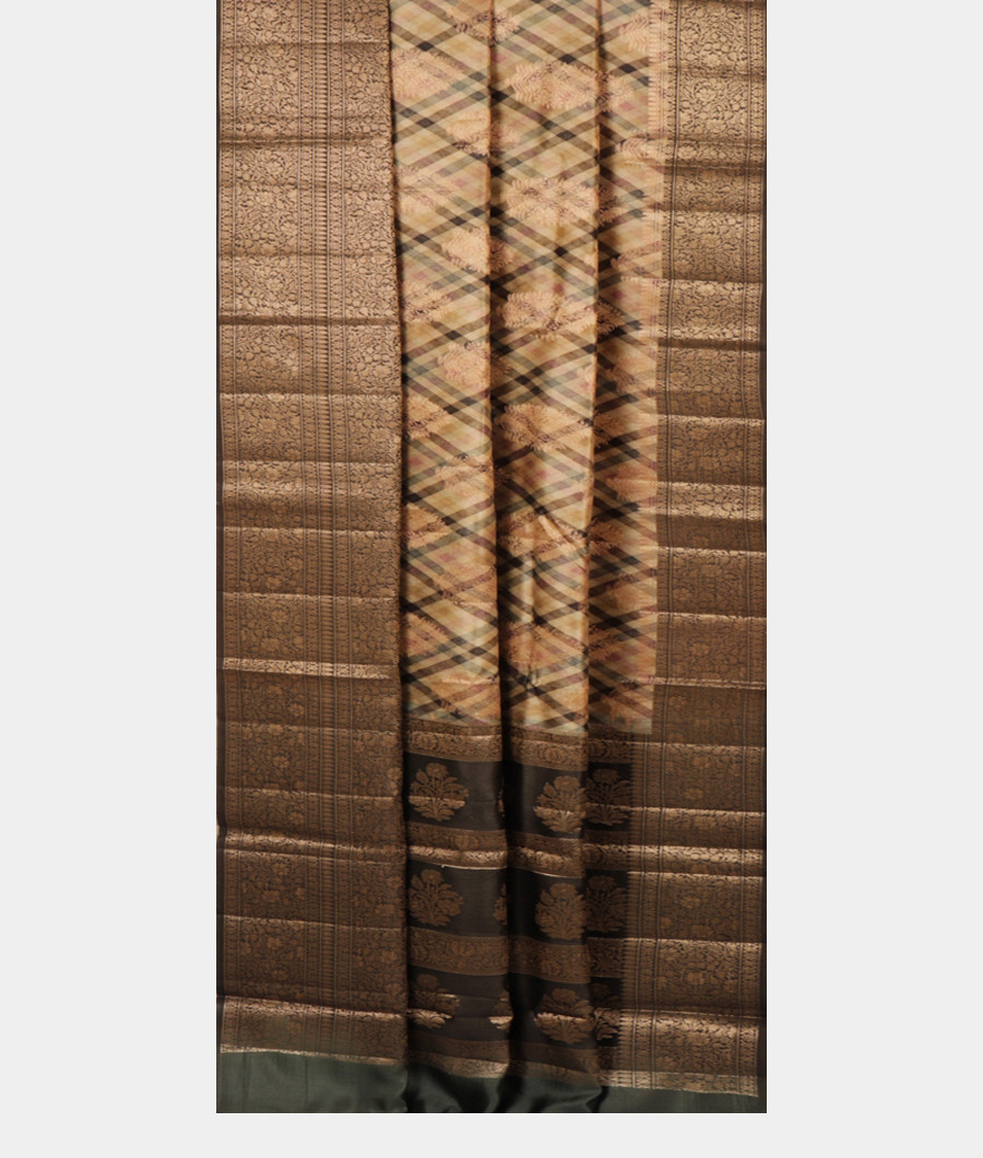 Multicolour Chaniya Silk Saree T2845672