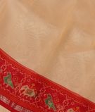 Cream Kora Organza Printed Saree T2281021