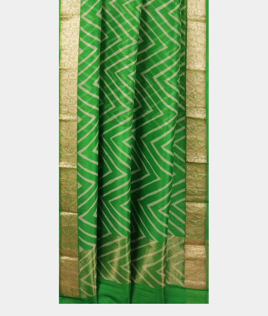 Green Kora Organza Saree T1894092