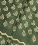 Green Tussar Printed Saree T2803681