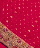Pink Banaras Georgette Silk Saree T2670031